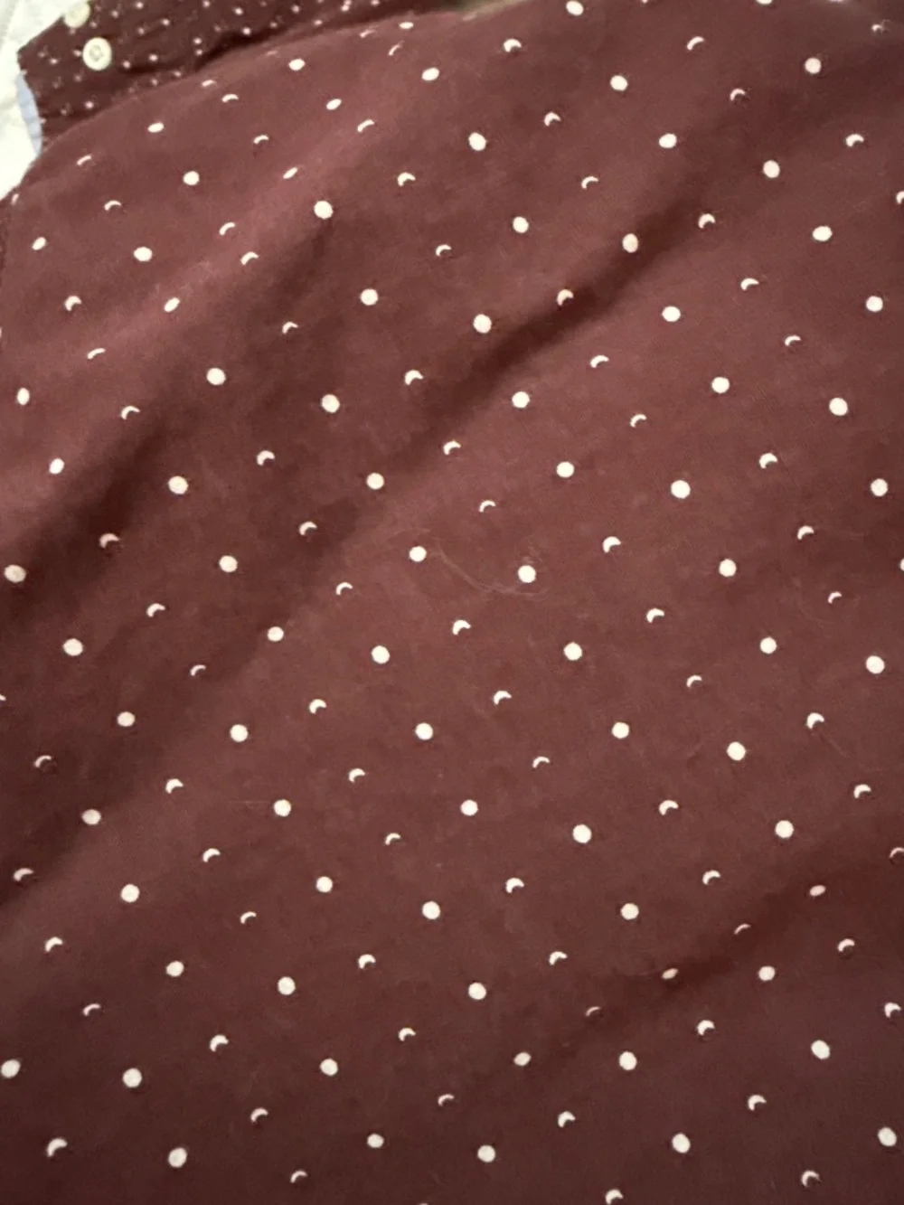 Banana republic Slim fit small men’s dark red button down